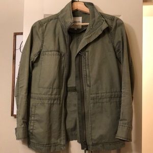 Military green jacket
